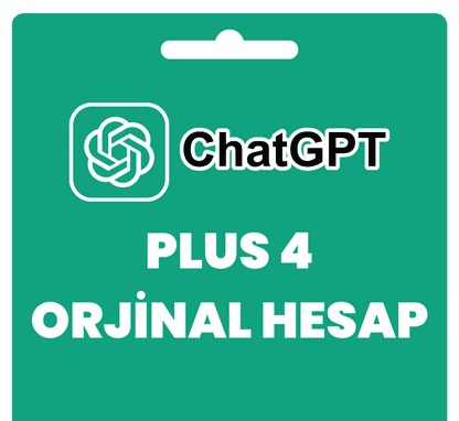 Chatgpt Ortak Hesap - 1 Aylık